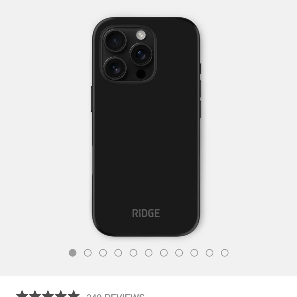 Black Phone Case
